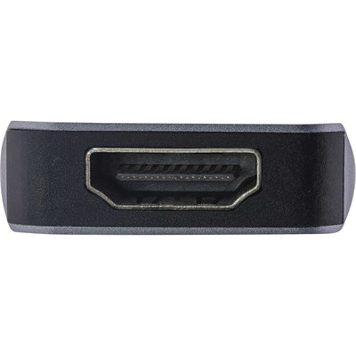 InLine® Multi-Hub USB 3.2 Gen.1, 2x USB-A, HDMI 4K/30Hz, Cardreader, Alu, grau  (Produktbild 5)