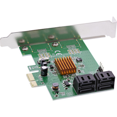 InLine® Schnittstellenkarte, 4x SATA 6Gb/s, mit 4x SATA, PCIe 2.0 (PCI-Express) (Produktbild 2)