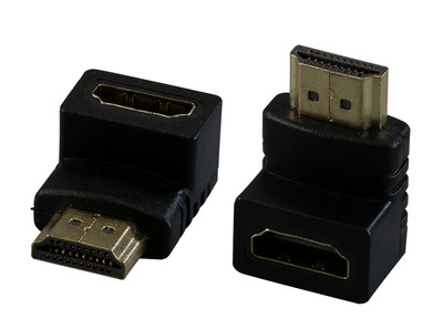 HDMI Adapter Typ A Stecker/Buchse 90° -- gewinkelt