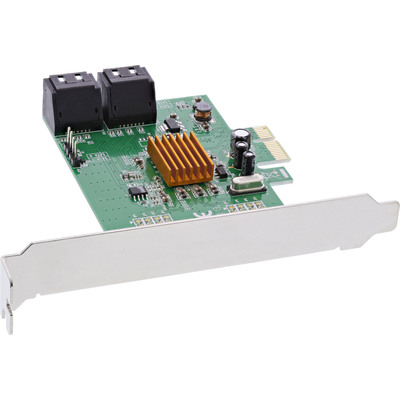 InLine® Schnittstellenkarte, 4x SATA 6Gb/s, mit 4x SATA, PCIe 2.0 (PCI-Express) (Produktbild 1)